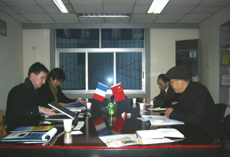 法國阿海琺訂購核電電加熱器會(huì)議現(xiàn)場(chǎng)?